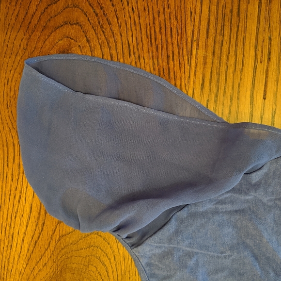 Sheer sleeve Express t-shirt - Picture 2 of 4